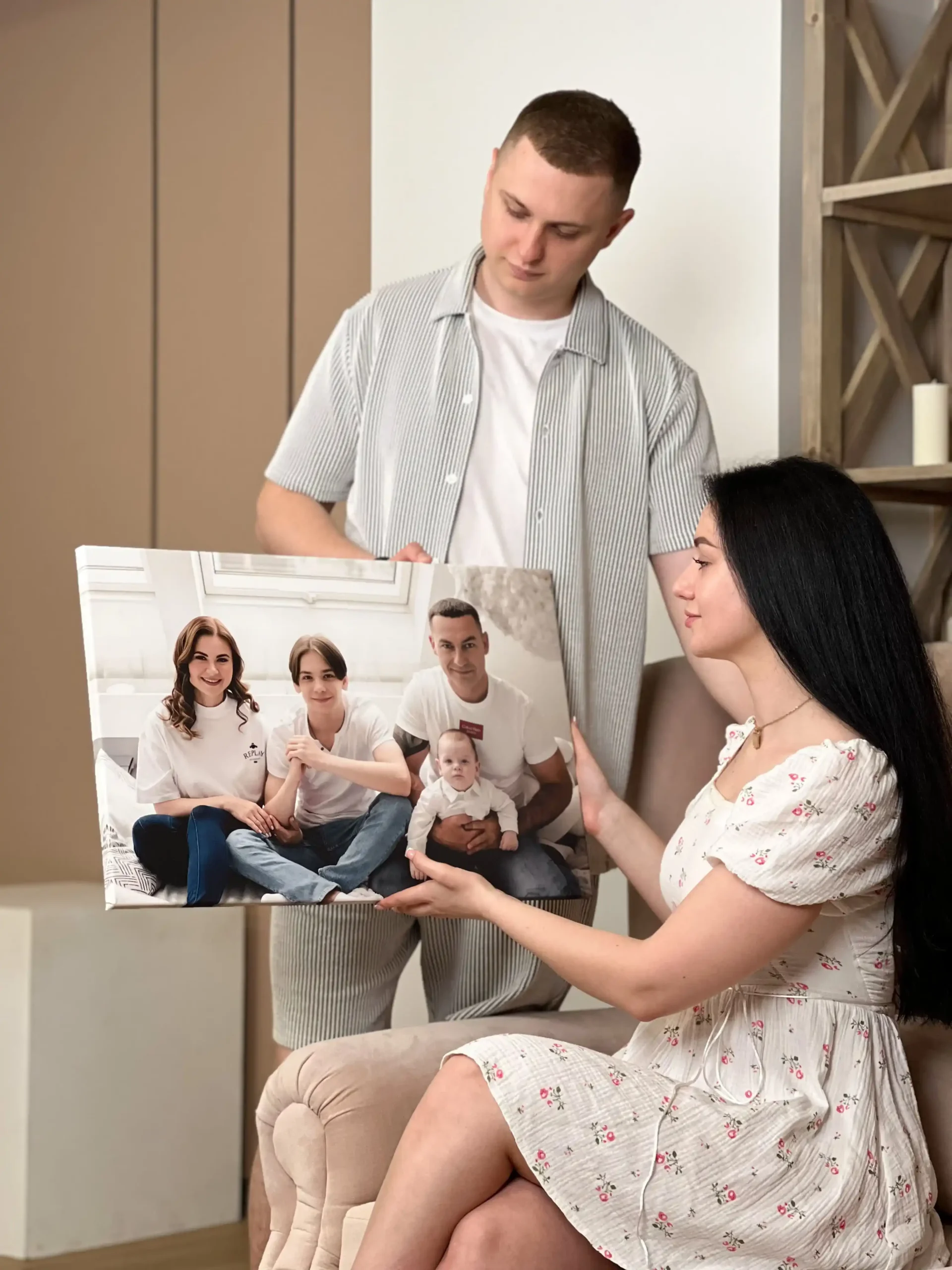 Photo on canvas