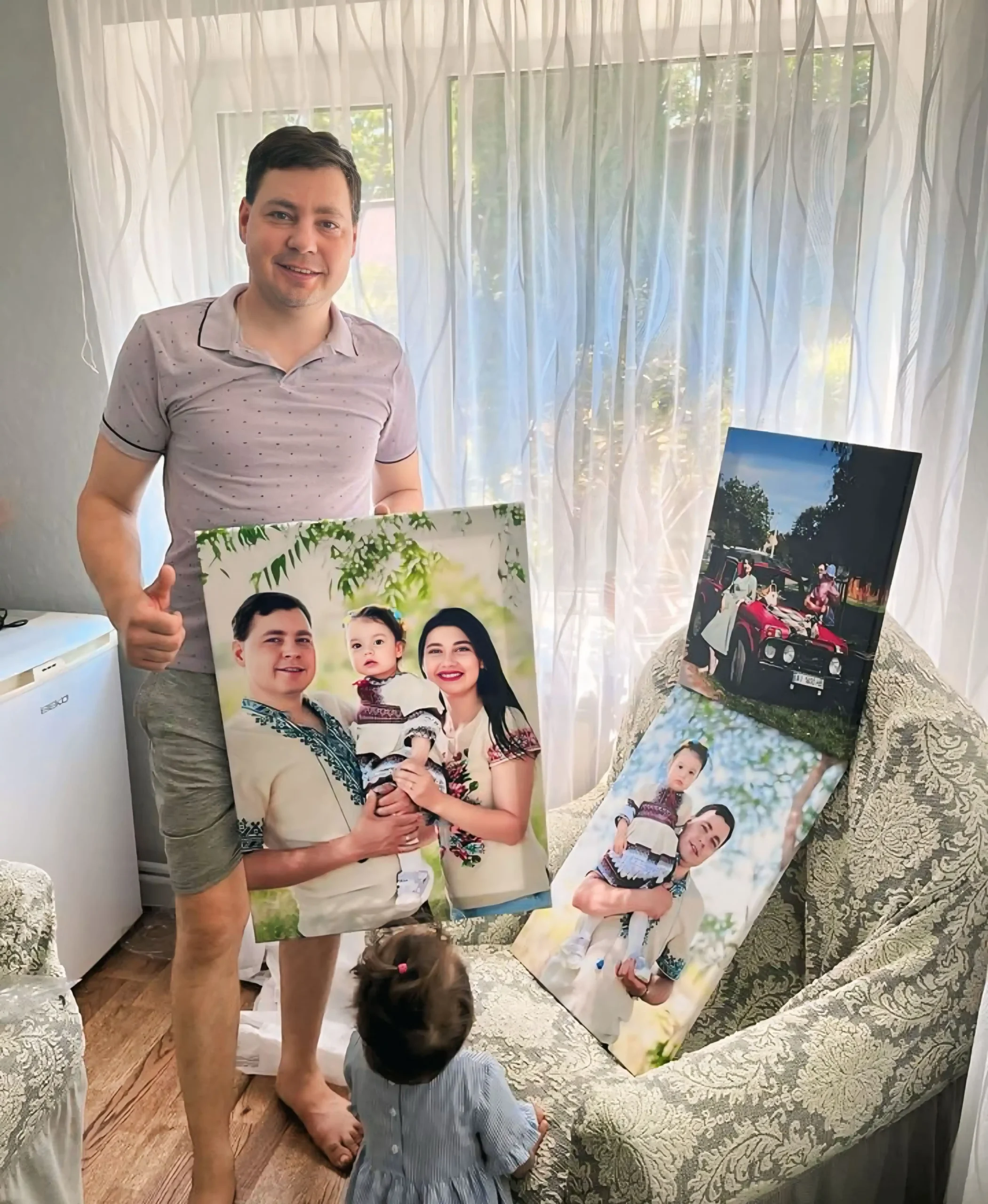 Photo on canvas